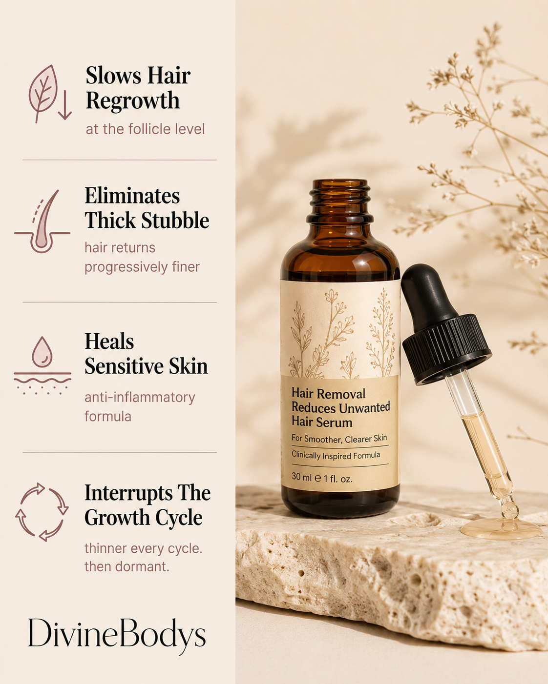 Hair Softening Oil Reduction Serum